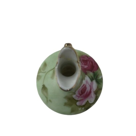 Vintage Hand Painted Lefton China 748 Mini Bud Vase - Picture 5 of 8